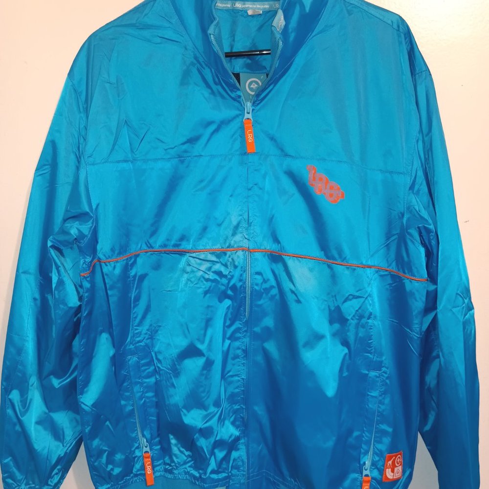Lifted Research Group Windbraker Jacket Large Blu… - image 2